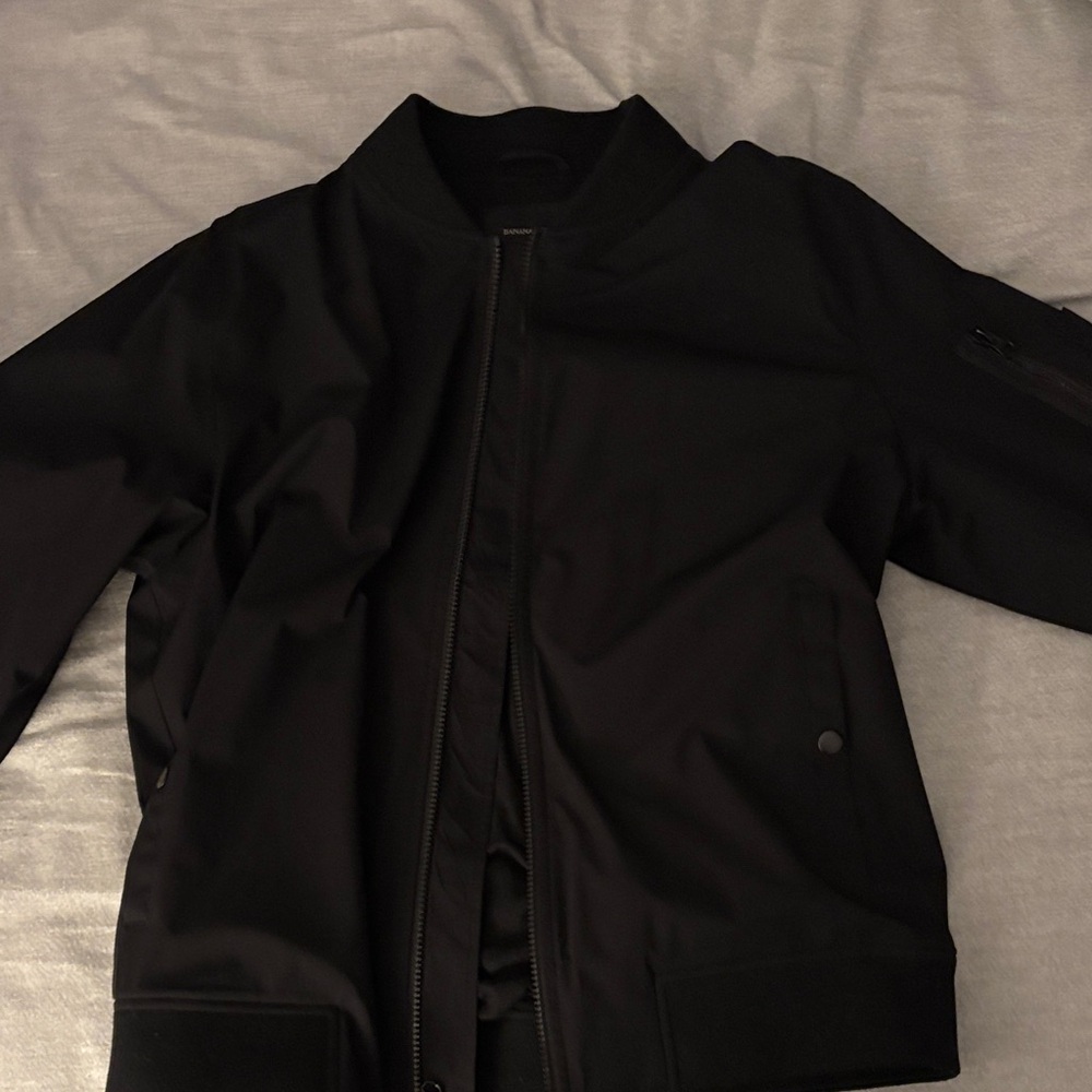 Banana Republic Men's Dark Bomber Jacket